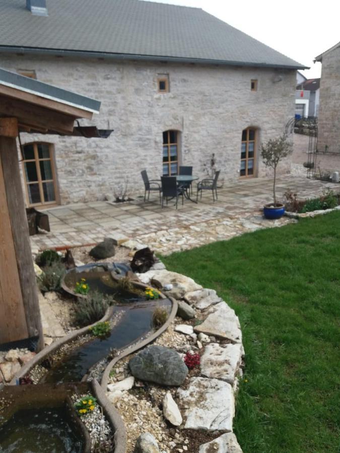 Ferienhaus Villa Kunnibunt Burgsalach 외부 사진