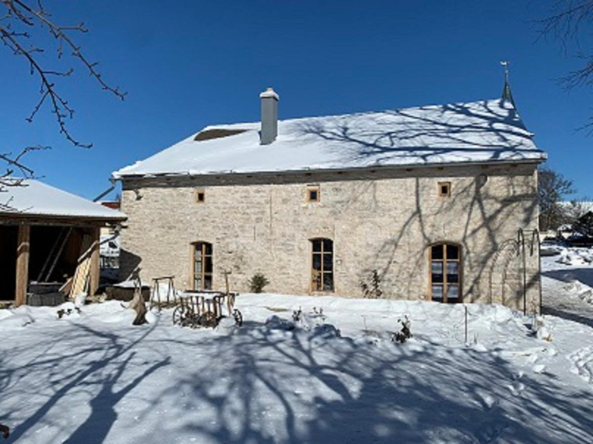 Ferienhaus Villa Kunnibunt Burgsalach 외부 사진